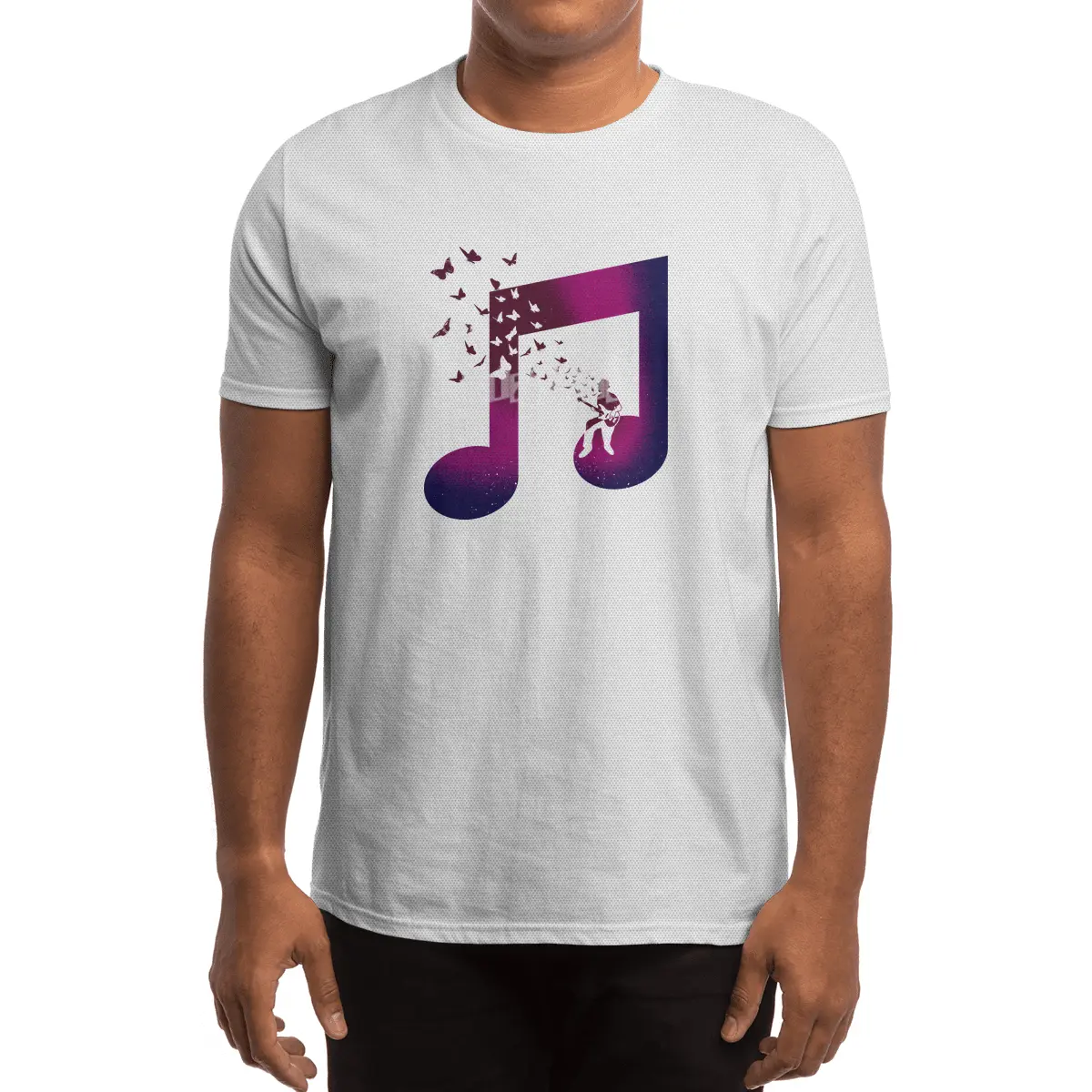 music bass guitar Spor T-Shirt