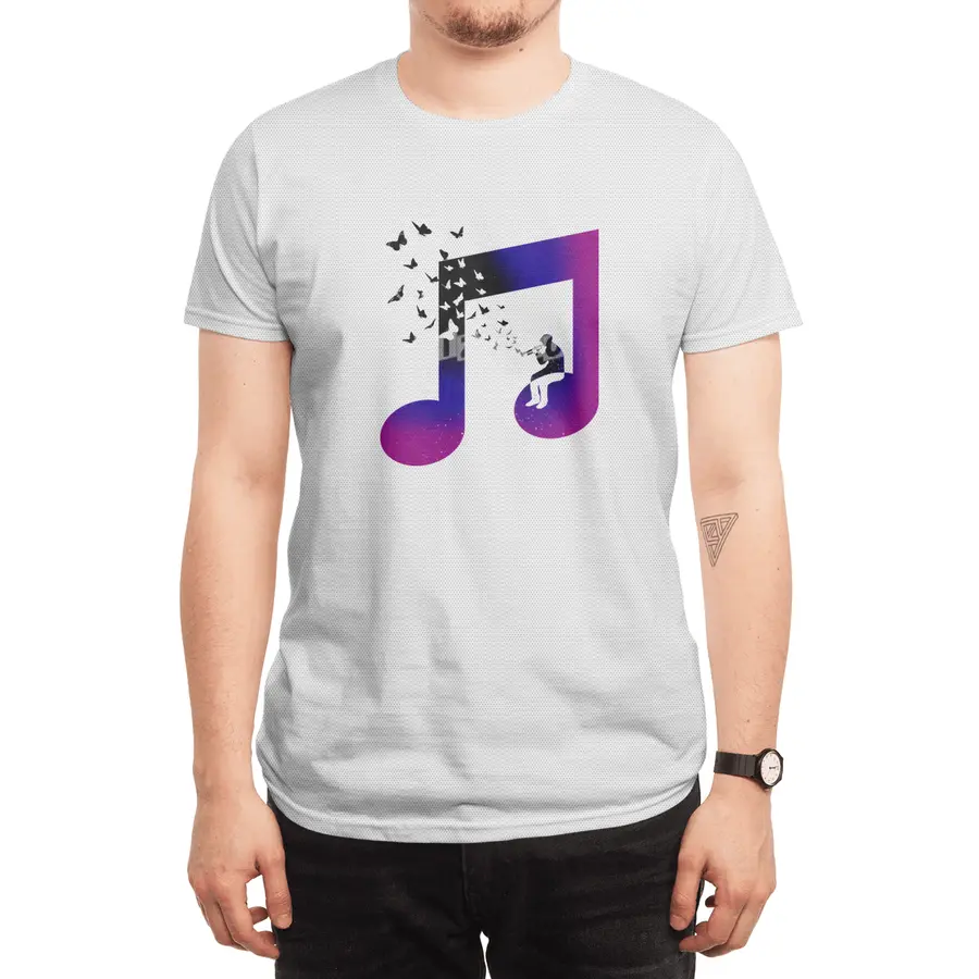 Music Bugle Spor T-Shirt