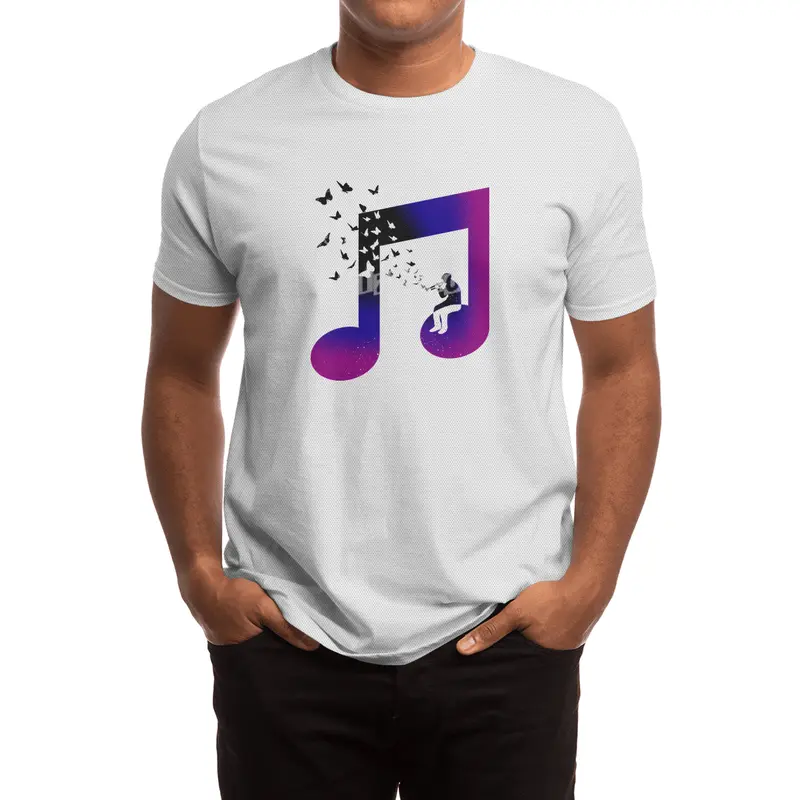 Music Bugle Spor T-Shirt