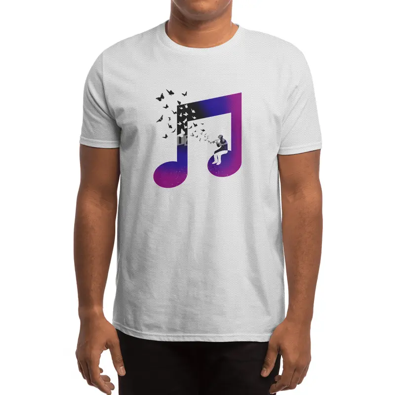 Music Bugle Spor T-Shirt