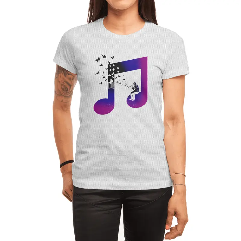 Music Bugle Spor T-Shirt