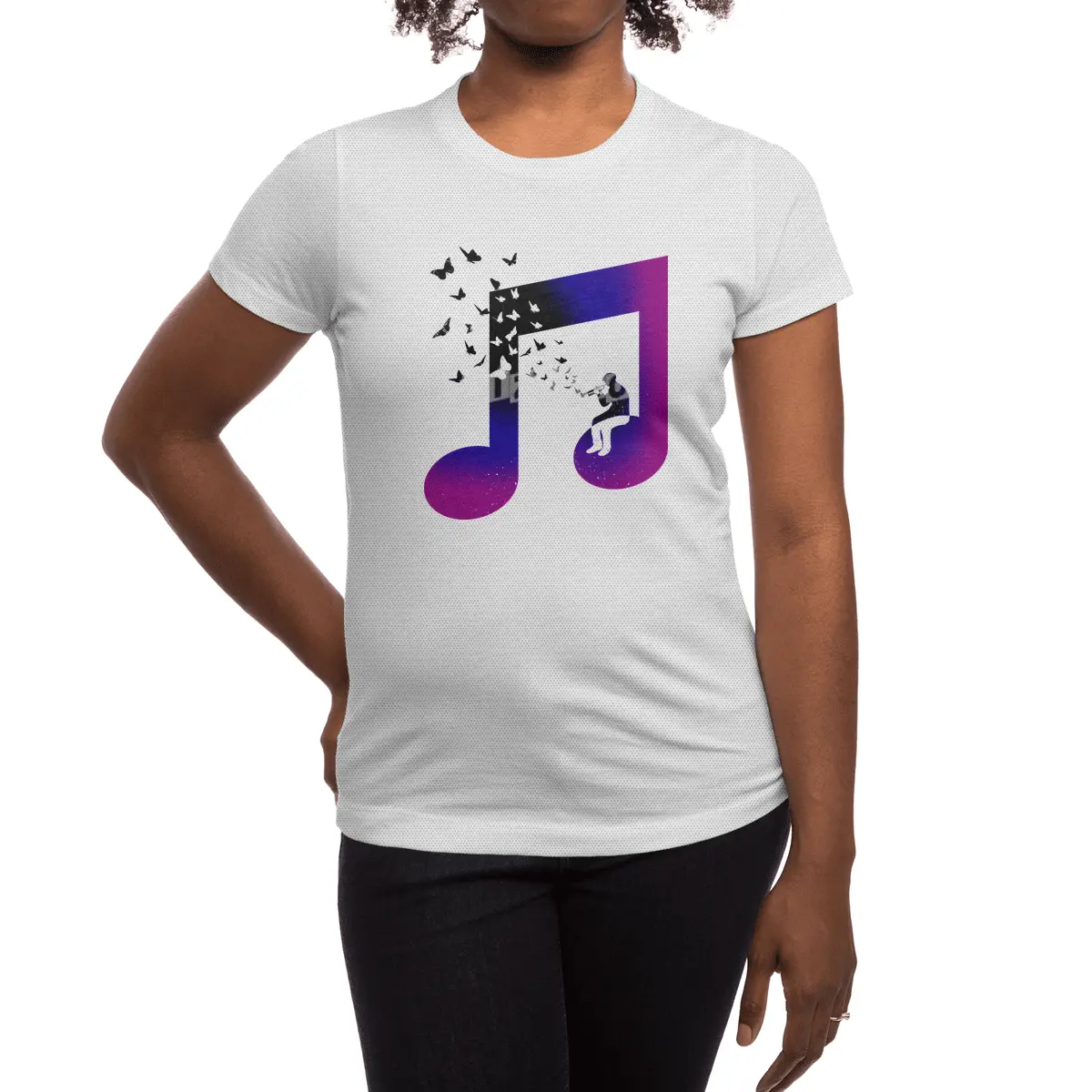 Music Bugle Spor T-Shirt
