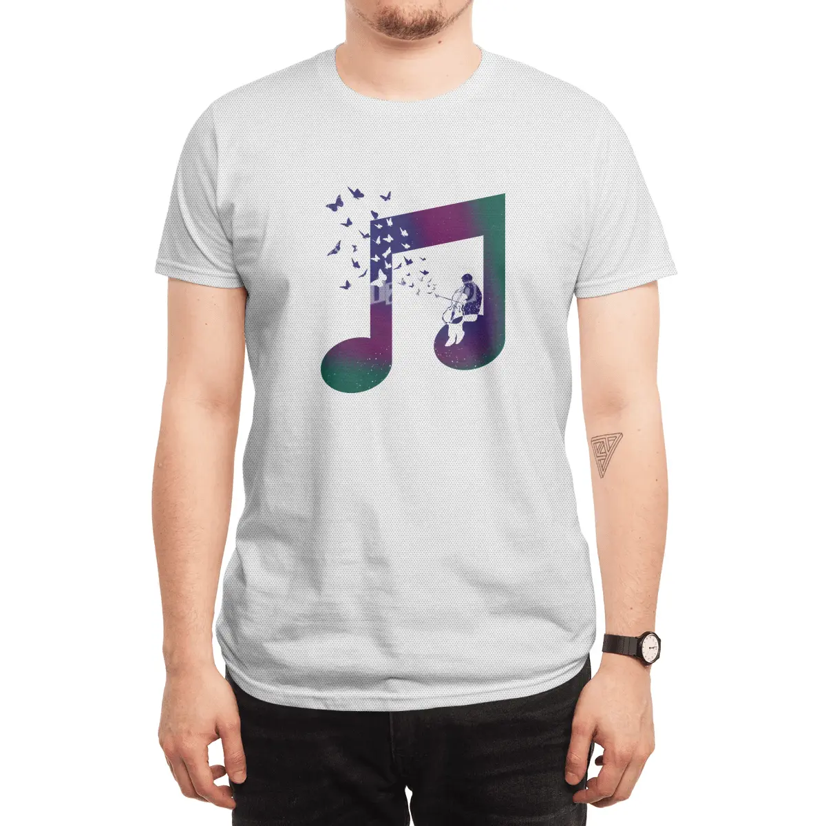 Music Cello Spor T-Shirt