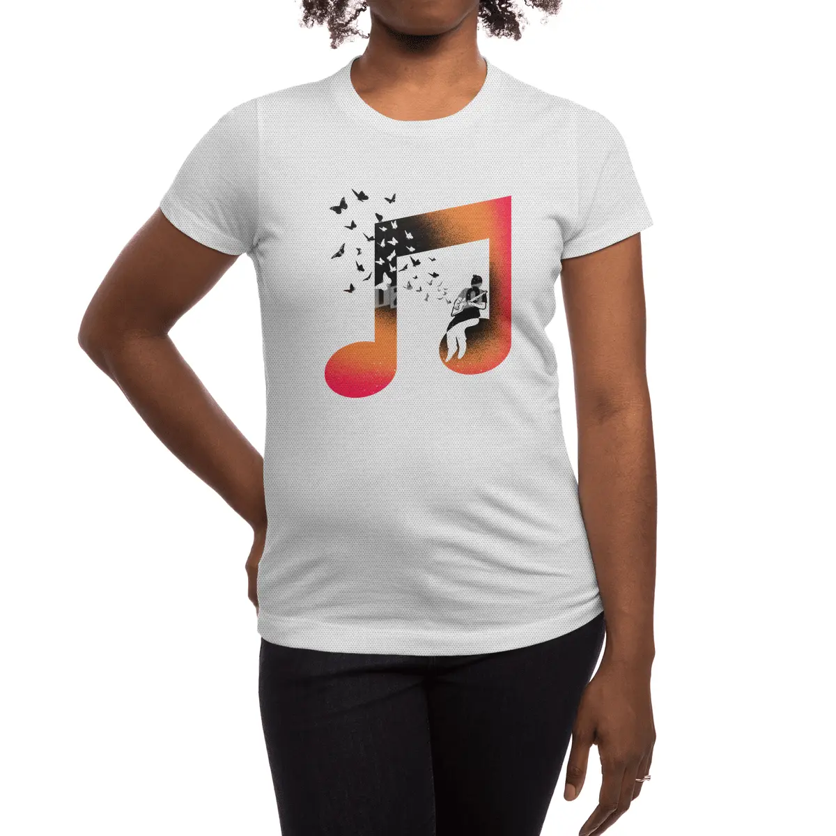 Music Cigar Box Guitar Spor T-Shirt