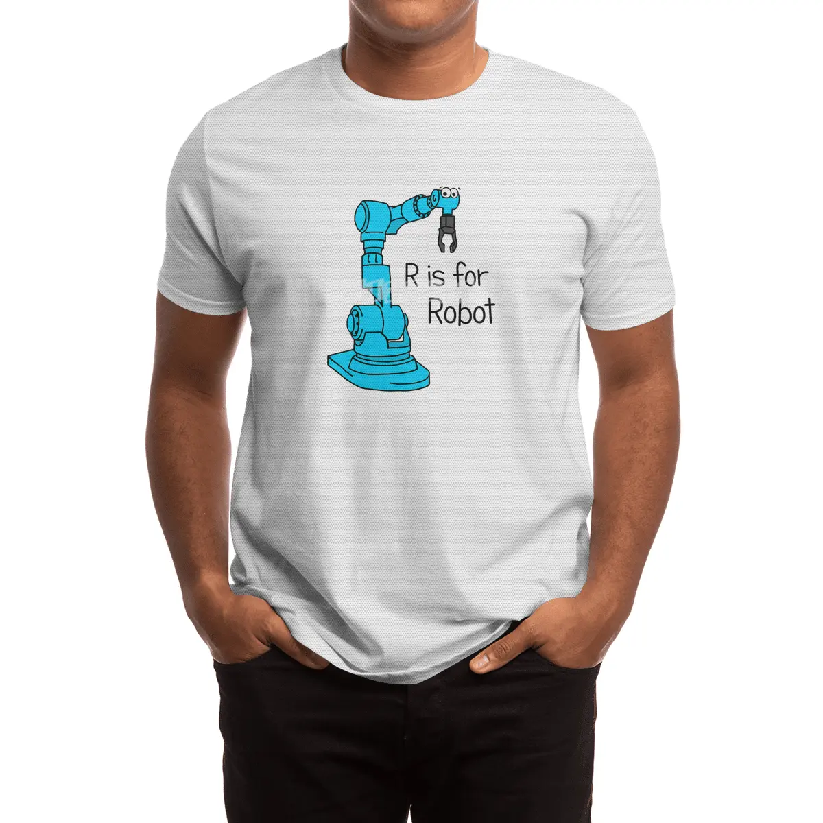 R is for Robot Spor T-Shirt