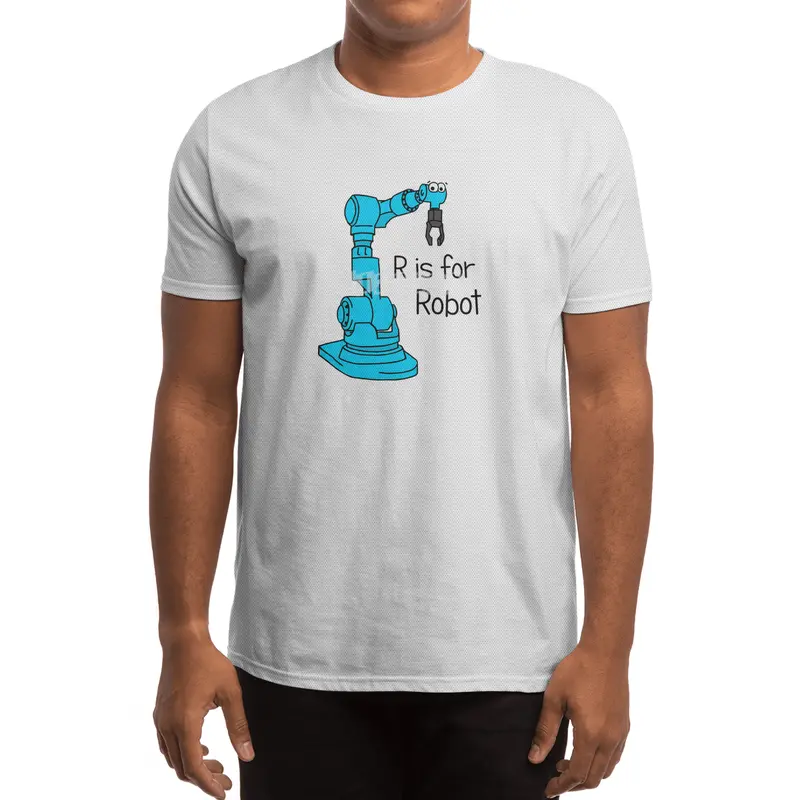 R is for Robot Spor T-Shirt