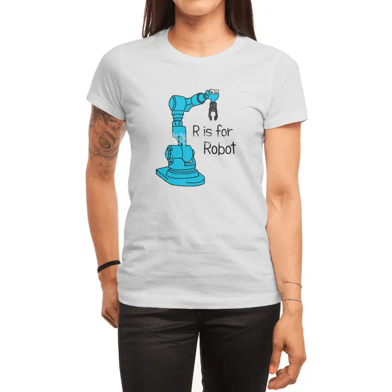 R is for Robot Spor T-Shirt