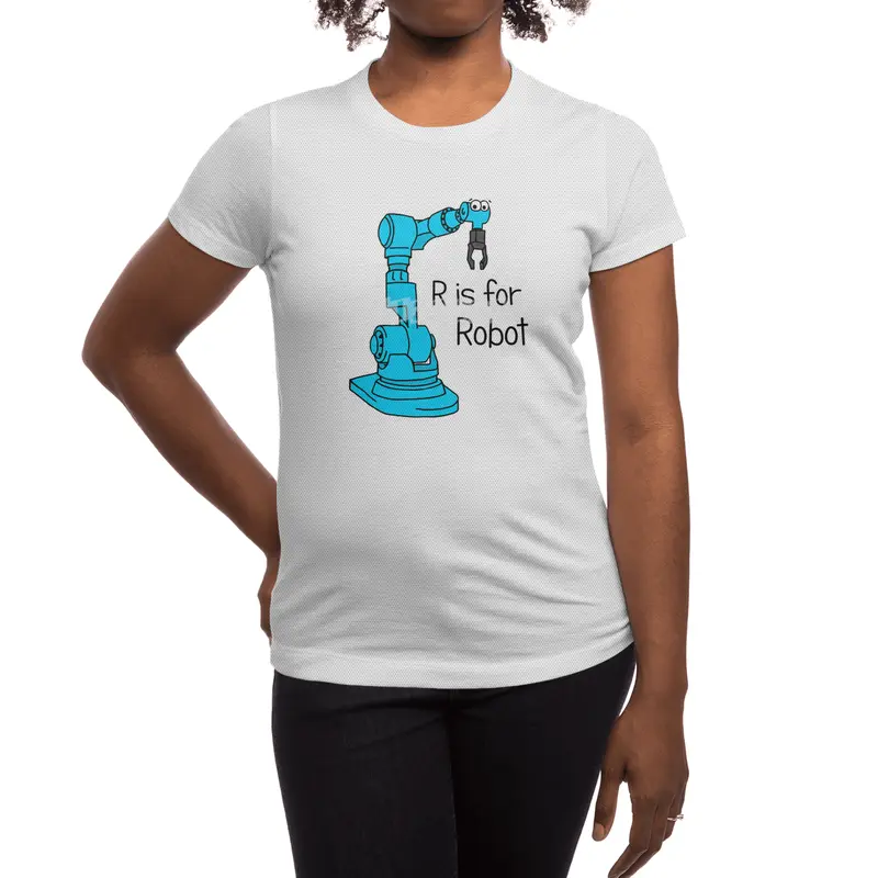 R is for Robot Spor T-Shirt
