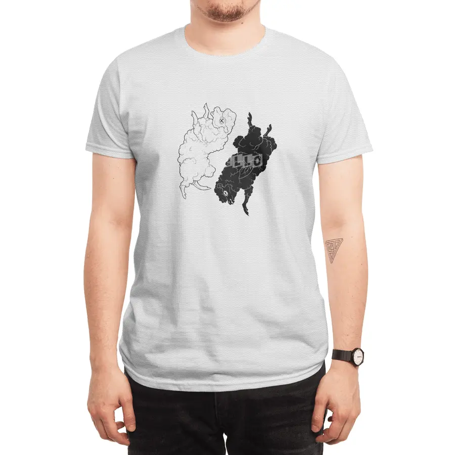 Yin Yang Sheep Spor T-Shirt