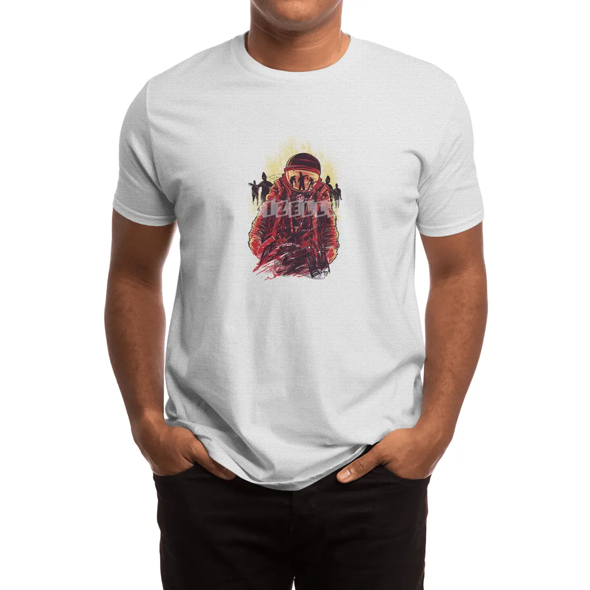 Space Zombies Spor T-Shirt