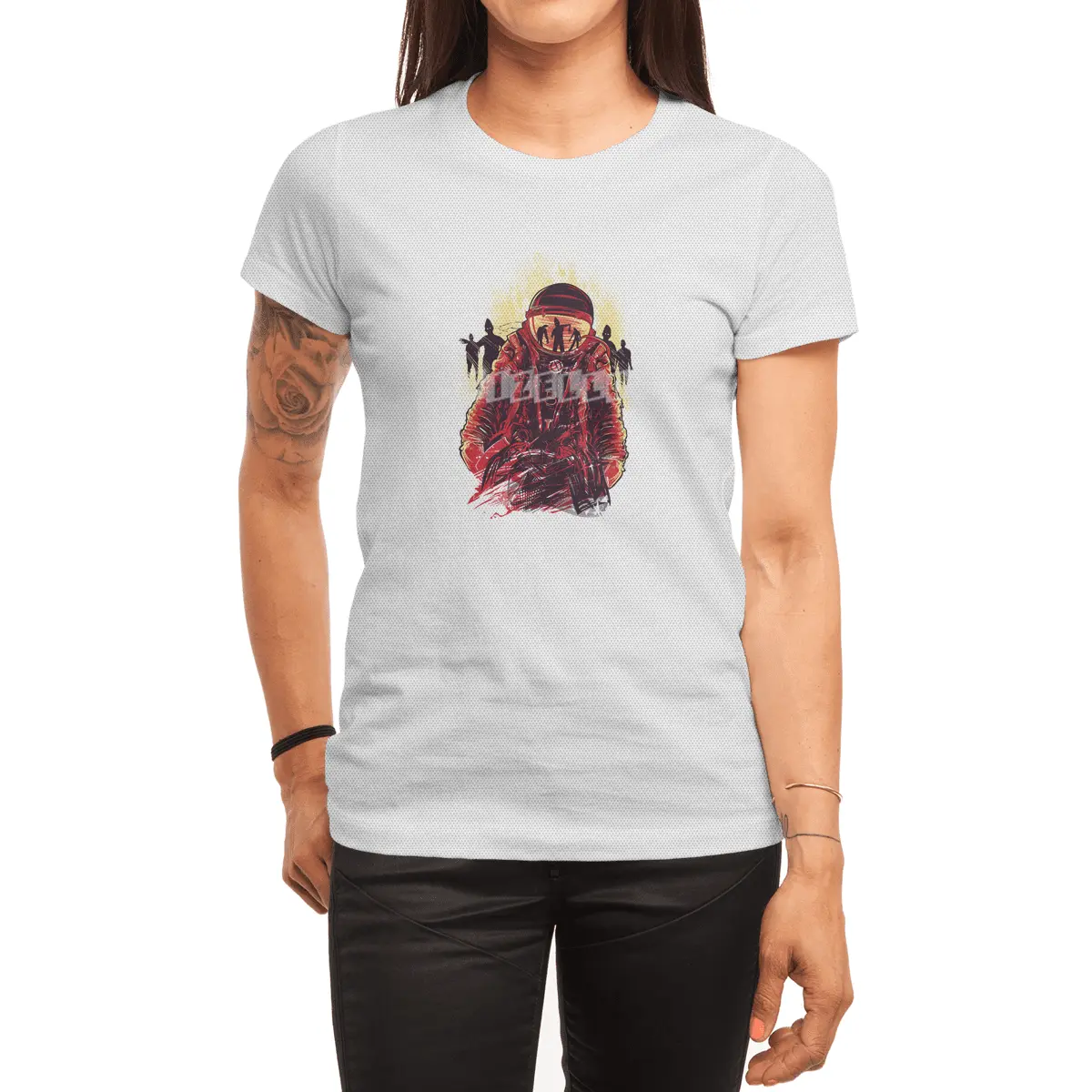 Space Zombies Spor T-Shirt