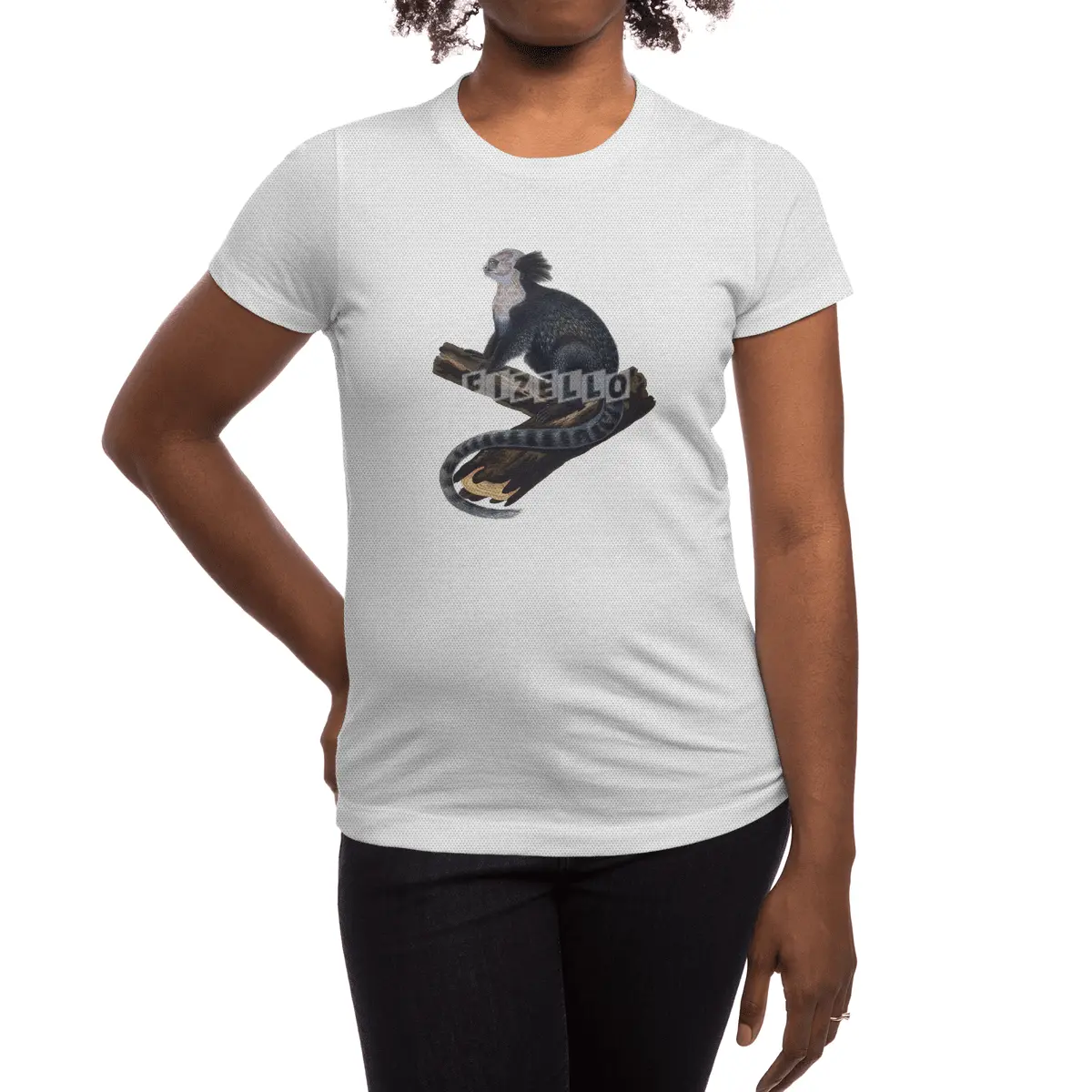 Tufted-Ear Marmoset Spor T-Shirt