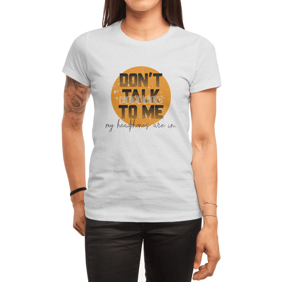 Don't Talk to Me Spor T-Shirt