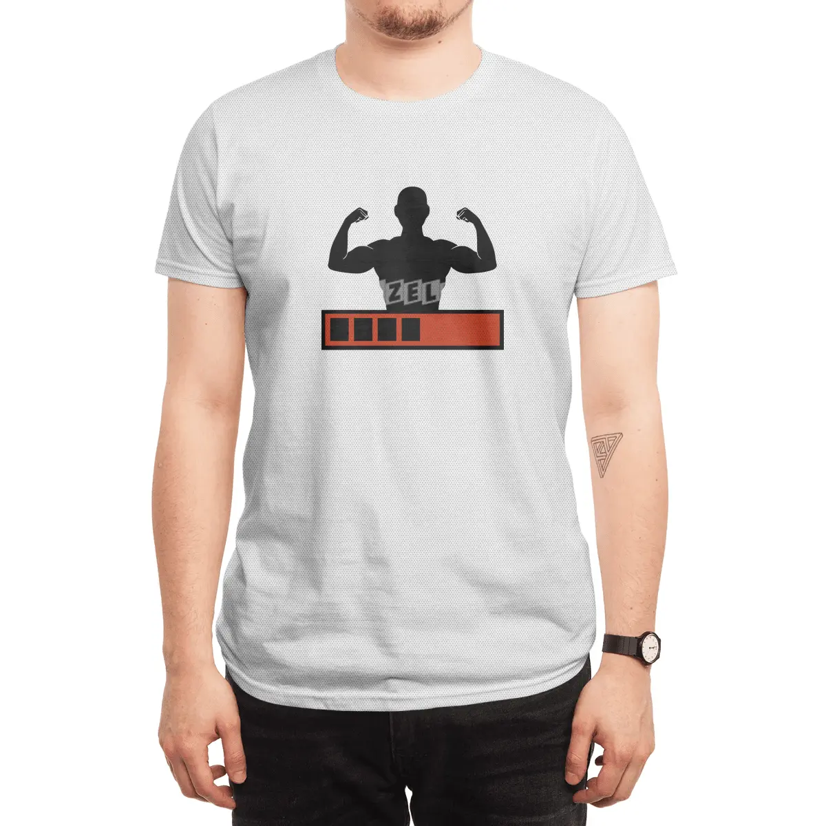 Muscles loading Spor T-Shirt
