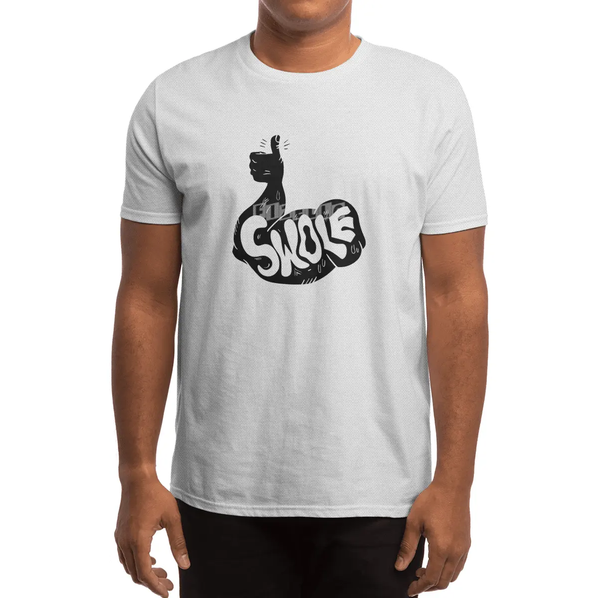 SWOLE - Black Spor T-Shirt