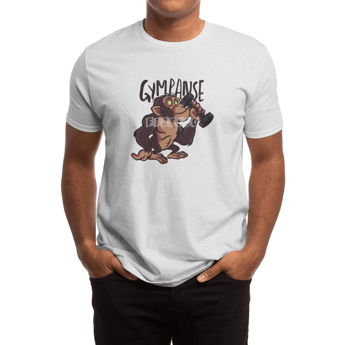 Gympanzee Spor T-Shirt