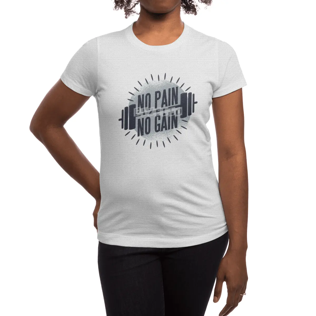 No pain no gain Spor T-Shirt