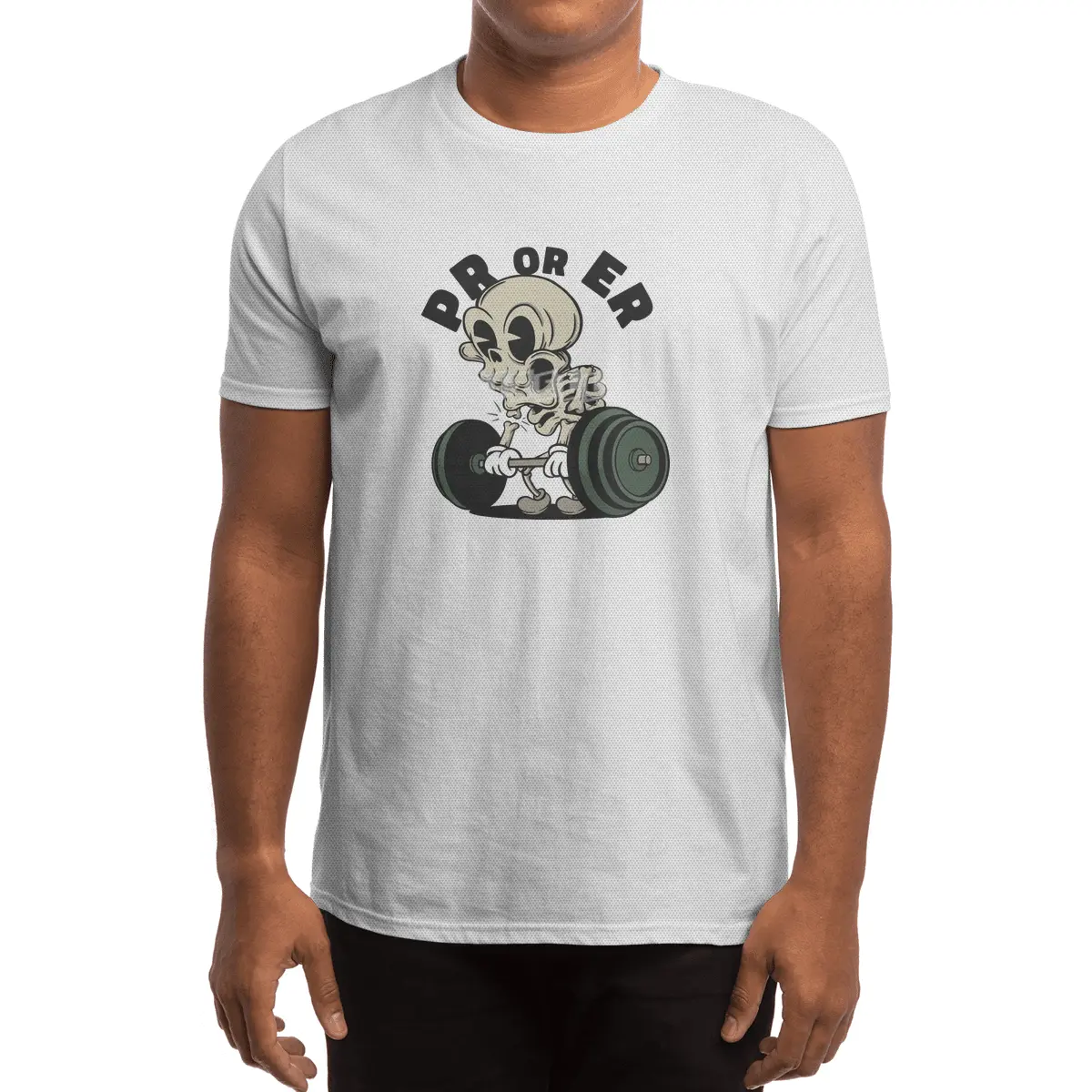 Gym Skeleton | Pr Or Er Spor T-Shirt