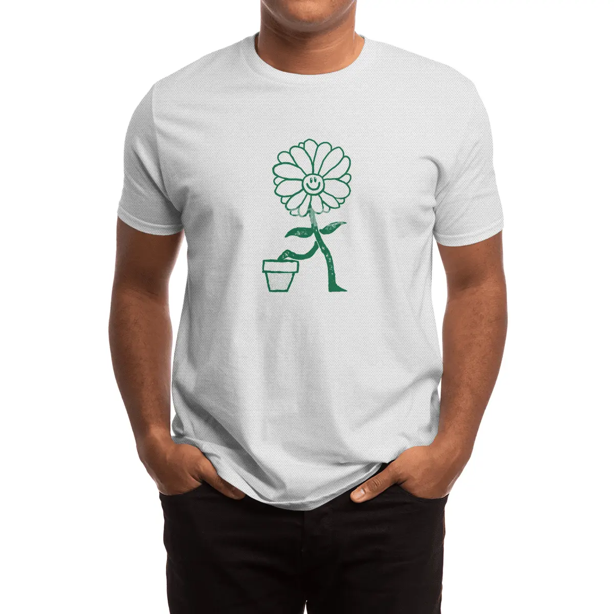 don't stay planted, move on! Spor T-Shirt