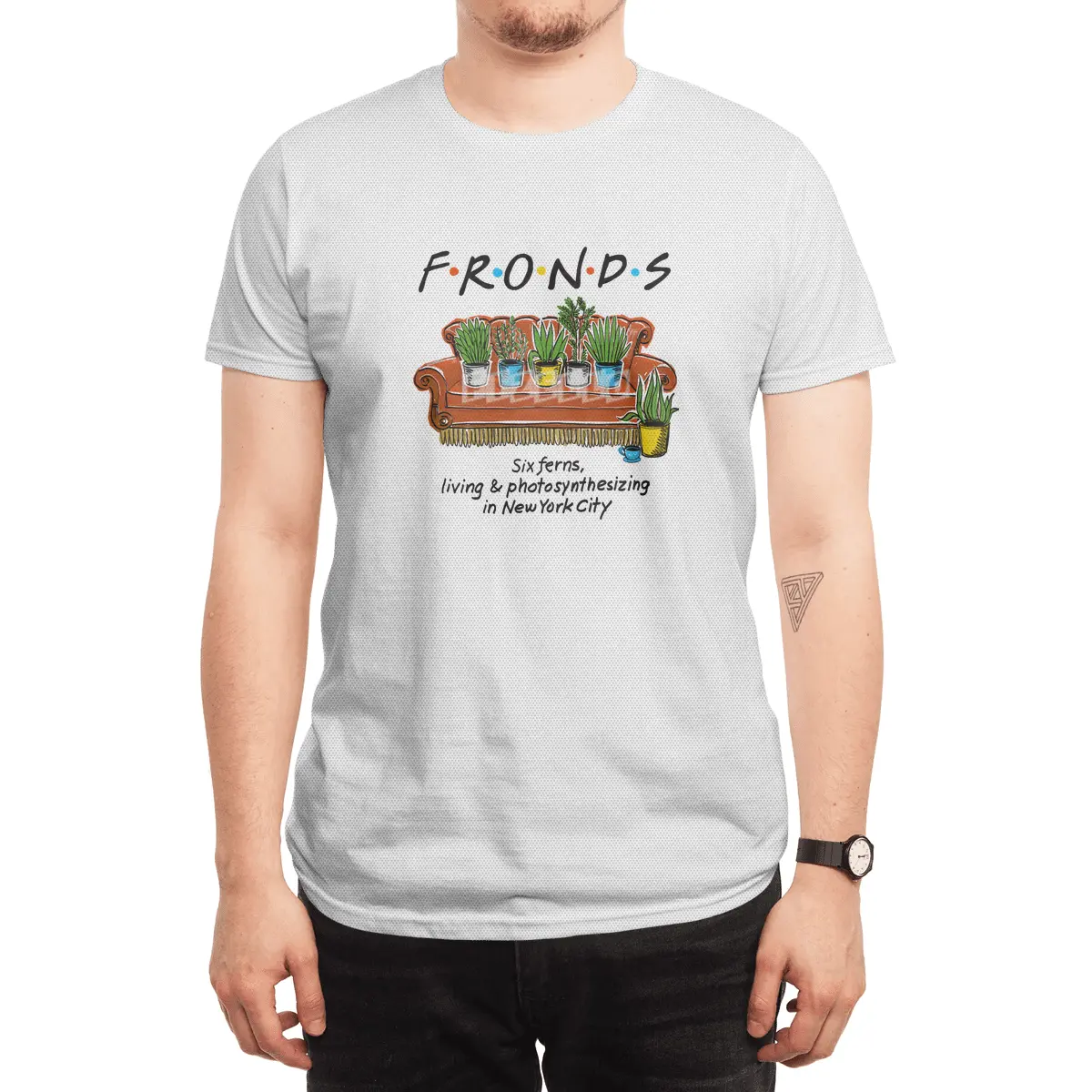 FRONDS Spor T-Shirt