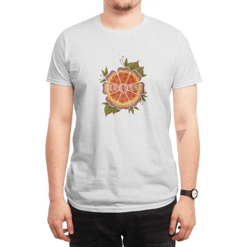 Pizza Flower Spor T-Shirt