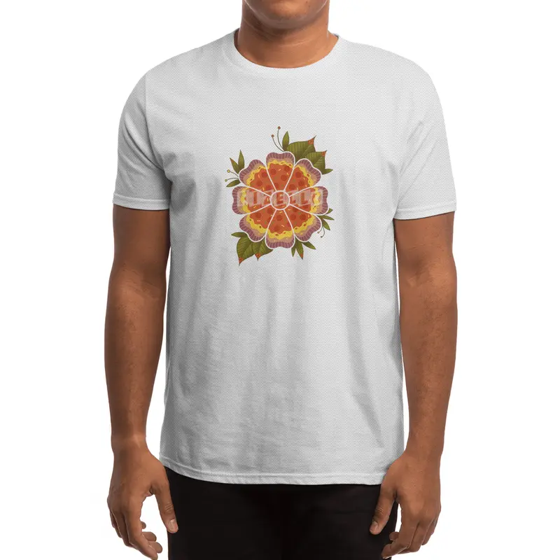 Pizza Flower Spor T-Shirt