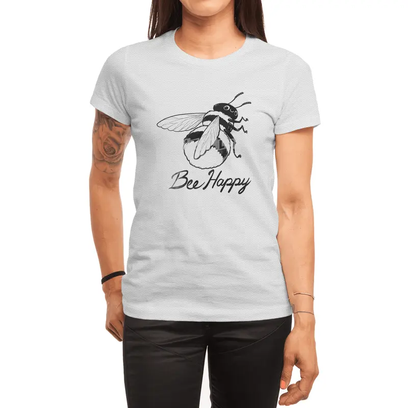 Bee Happy Spor T-Shirt