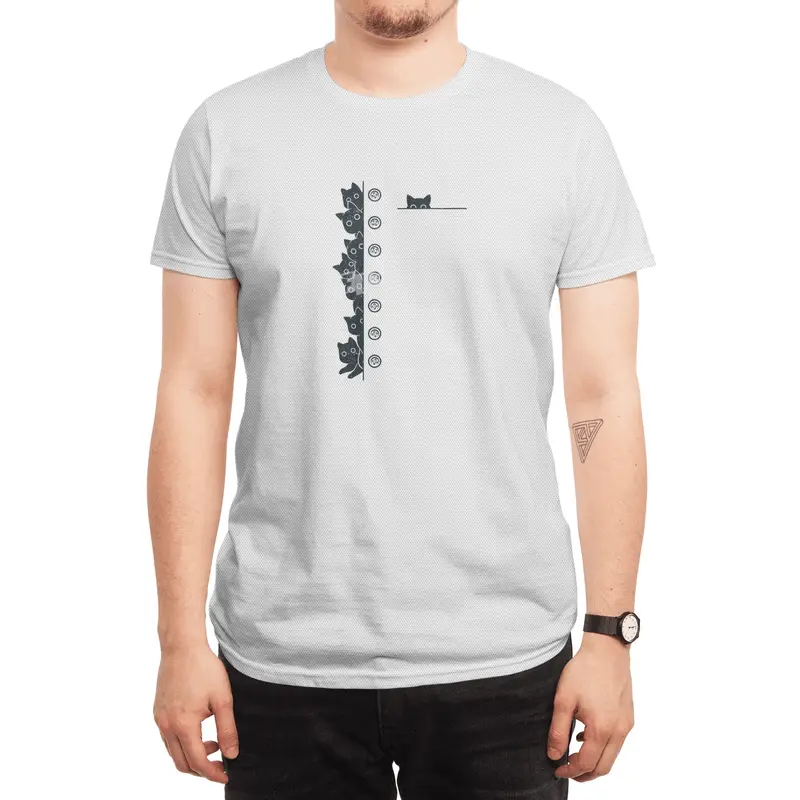 Full of Cats Shirt Pocket Spor T-Shirt