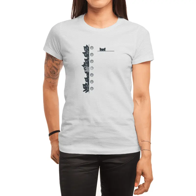Full of Cats Shirt Pocket Spor T-Shirt