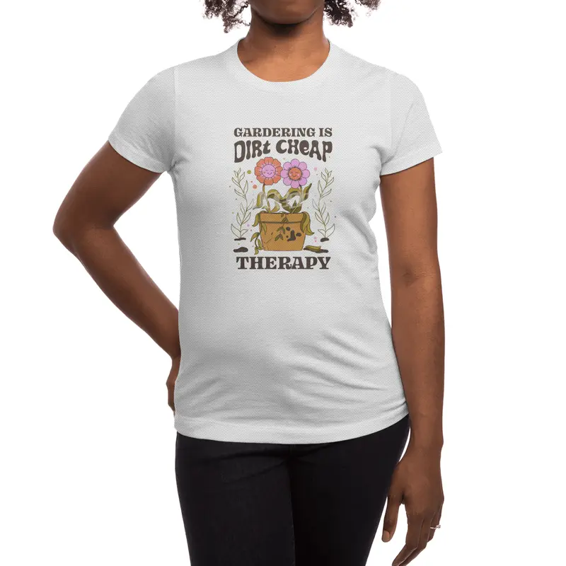 Gardening Is Dirt Cheap Therapy Spor T-Shirt