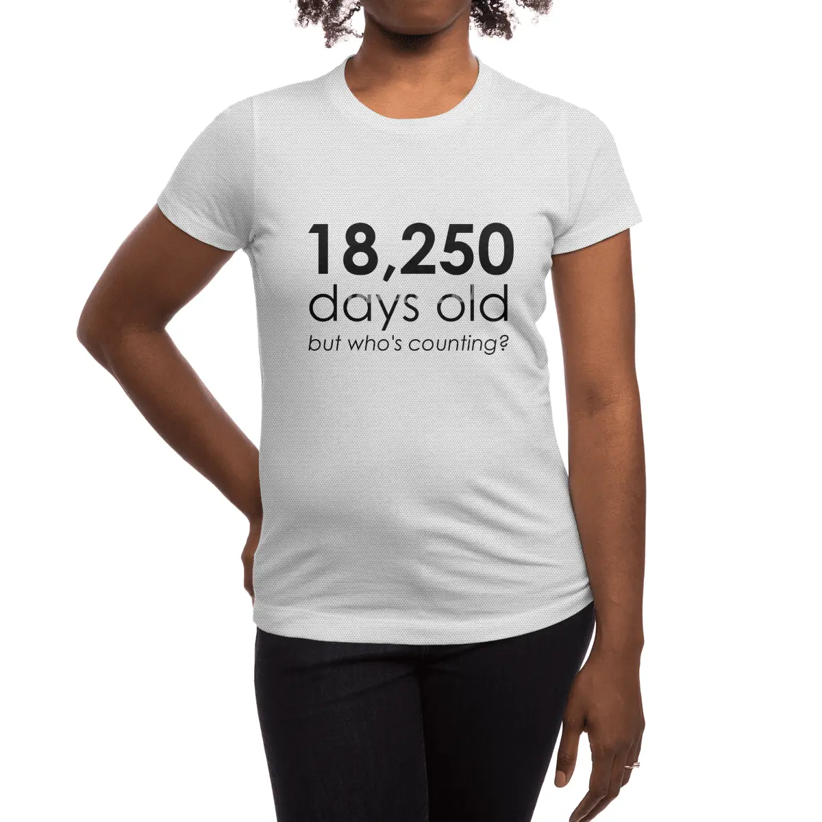 18,250 Days Old Spor T-Shirt