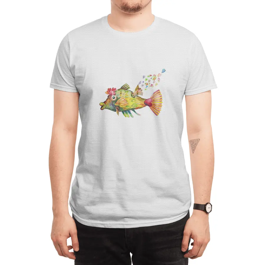 Bleeding Heart Fish Spor T-Shirt