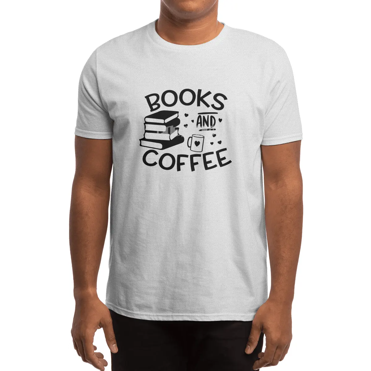 BOOKS AND COFFEE Spor T-Shirt