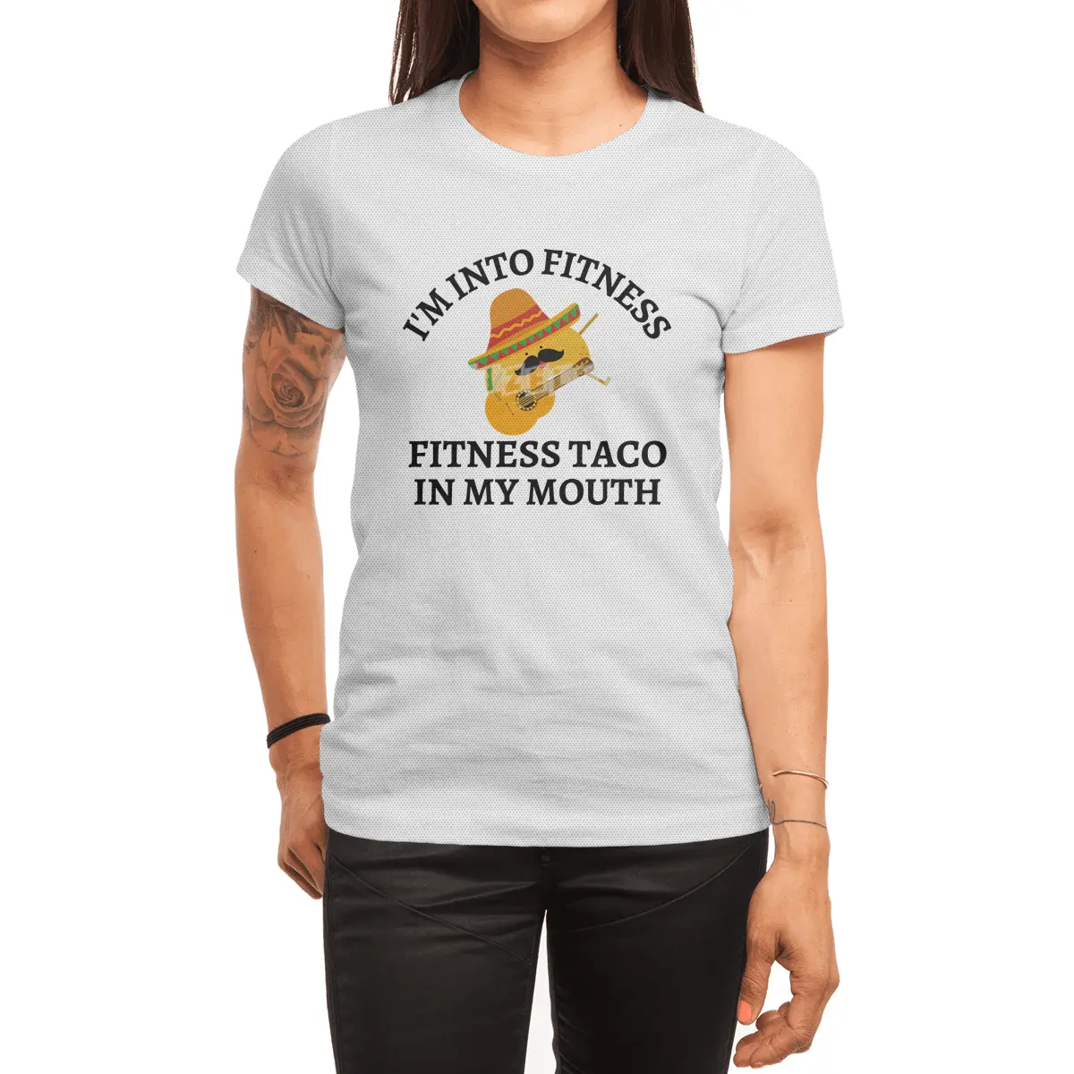 Funny shirt, I'm into fitness taco shirt Spor T-Shirt