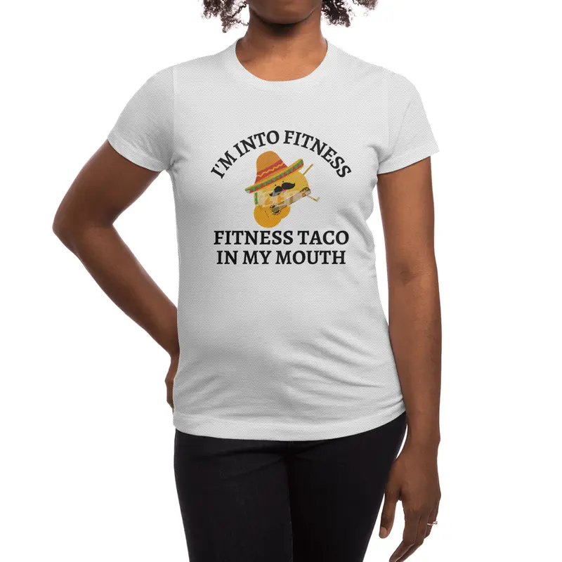 Funny shirt, I'm into fitness taco shirt Spor T-Shirt