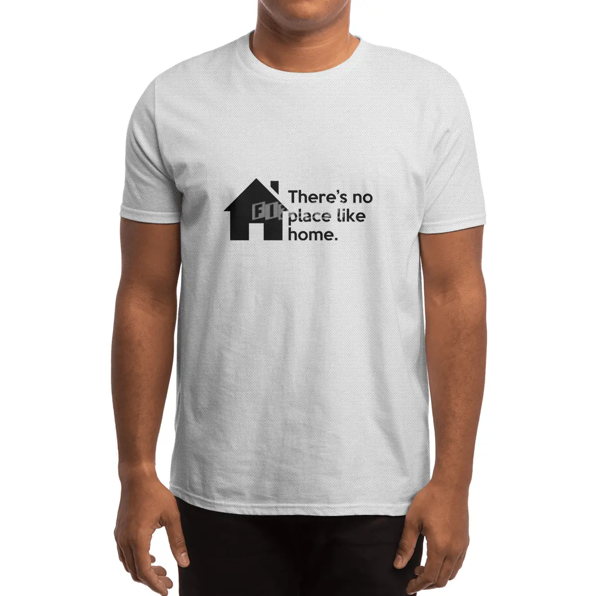 "There's no place like home." Quote Spor T-Shirt