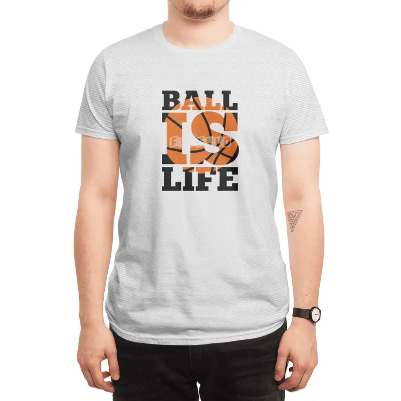 Ball Is Life Quote Spor T-Shirt