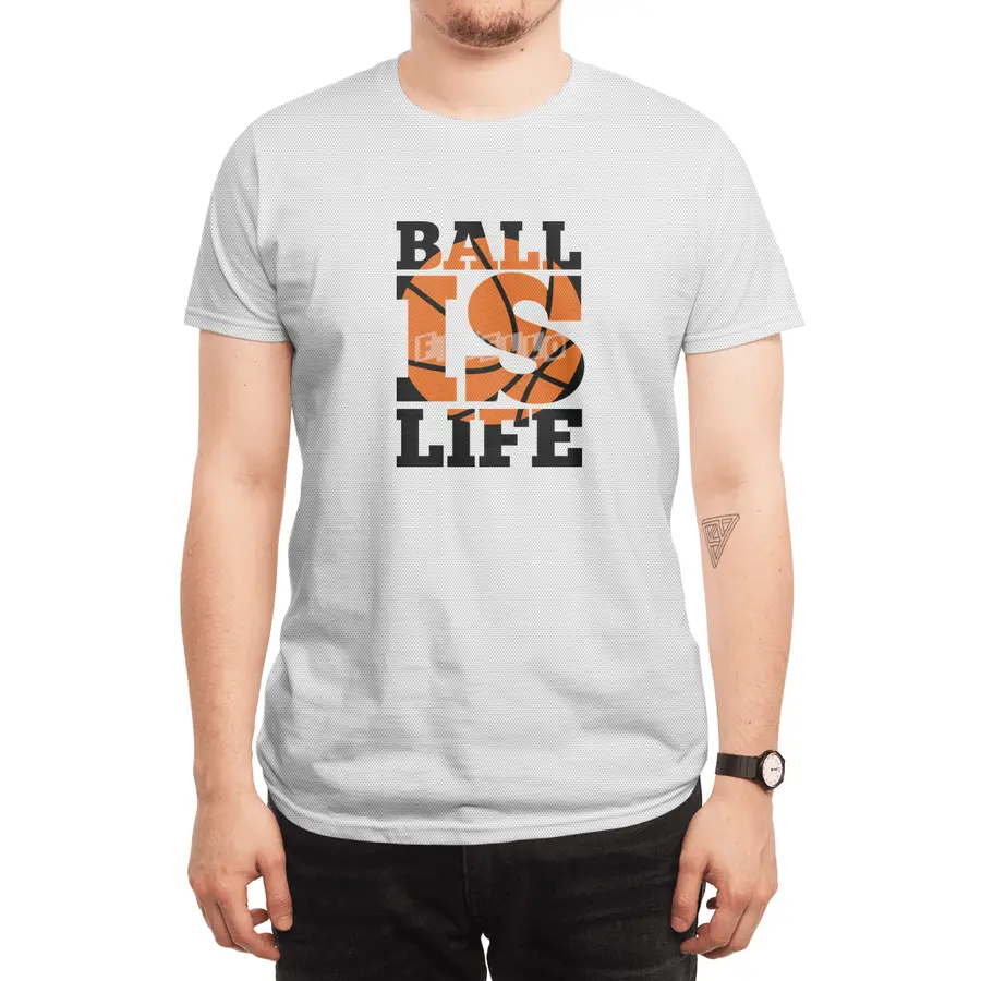 Ball Is Life Quote Spor T-Shirt