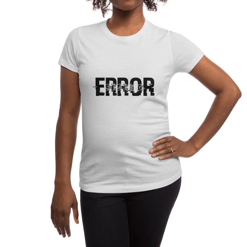 ERROR (Glitch) Spor T-Shirt