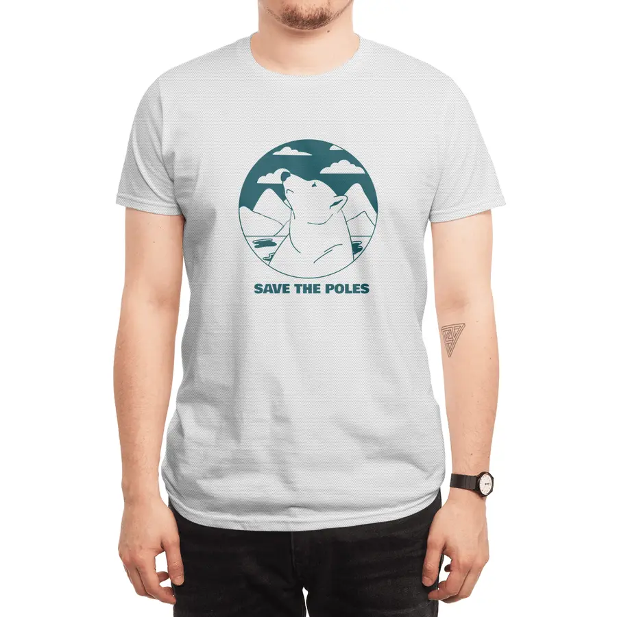 Save the poles Spor T-Shirt