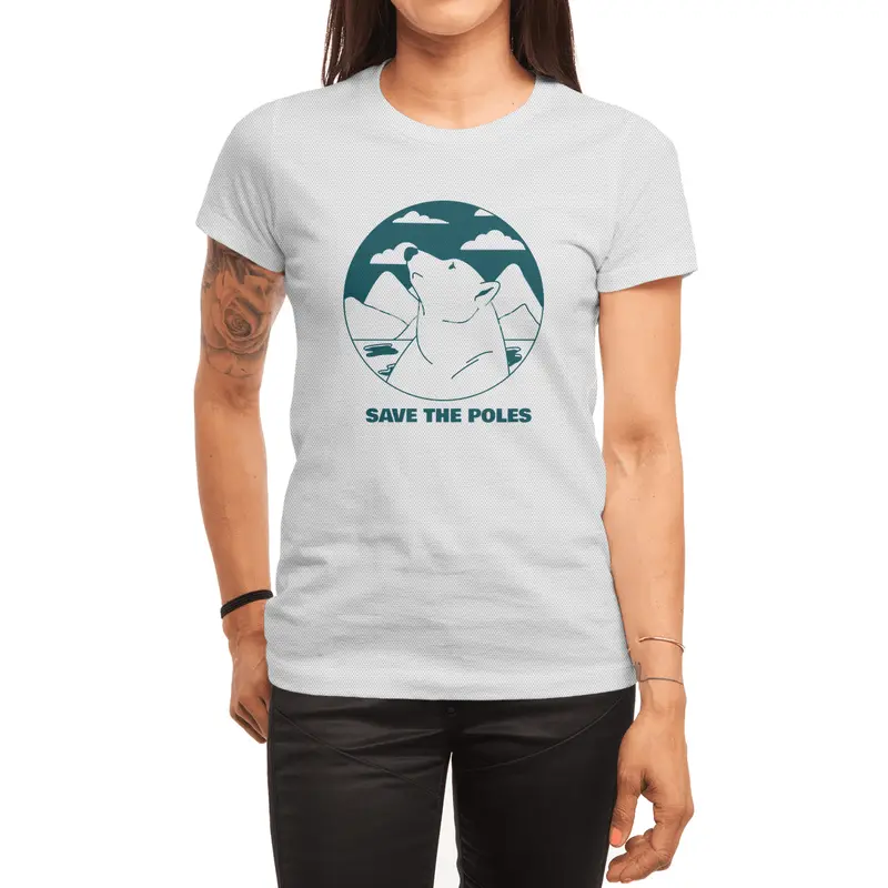 Save the poles Spor T-Shirt