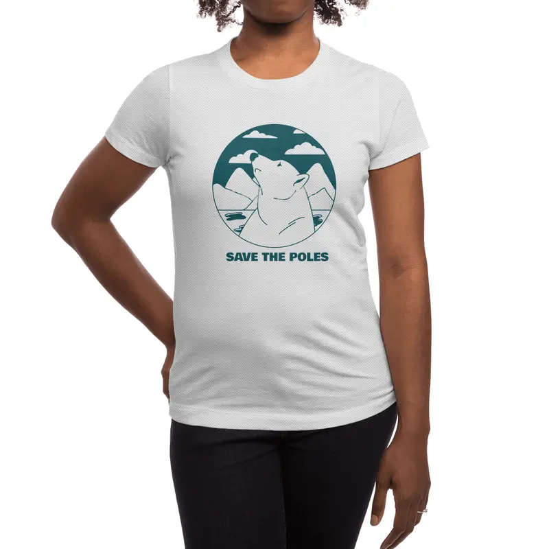 Save the poles Spor T-Shirt