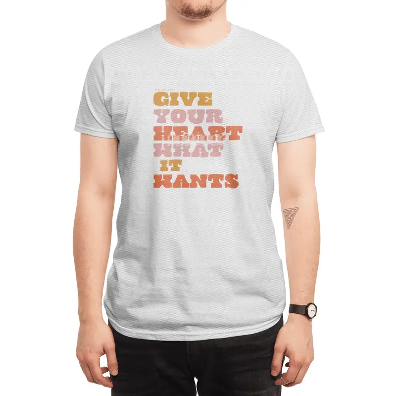 Give Your Heart What it Wants Spor T-Shirt