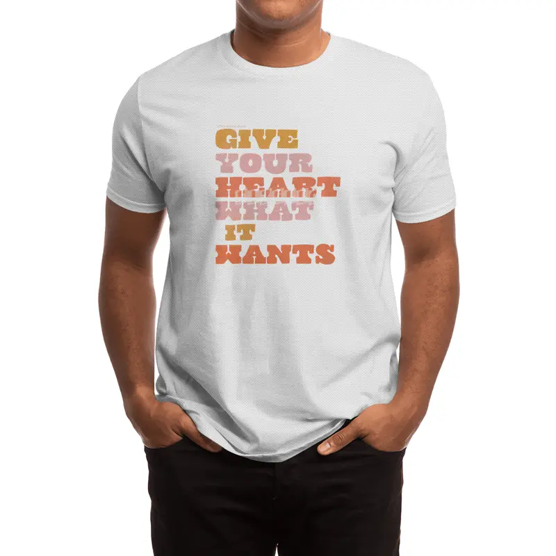 Give Your Heart What it Wants Spor T-Shirt
