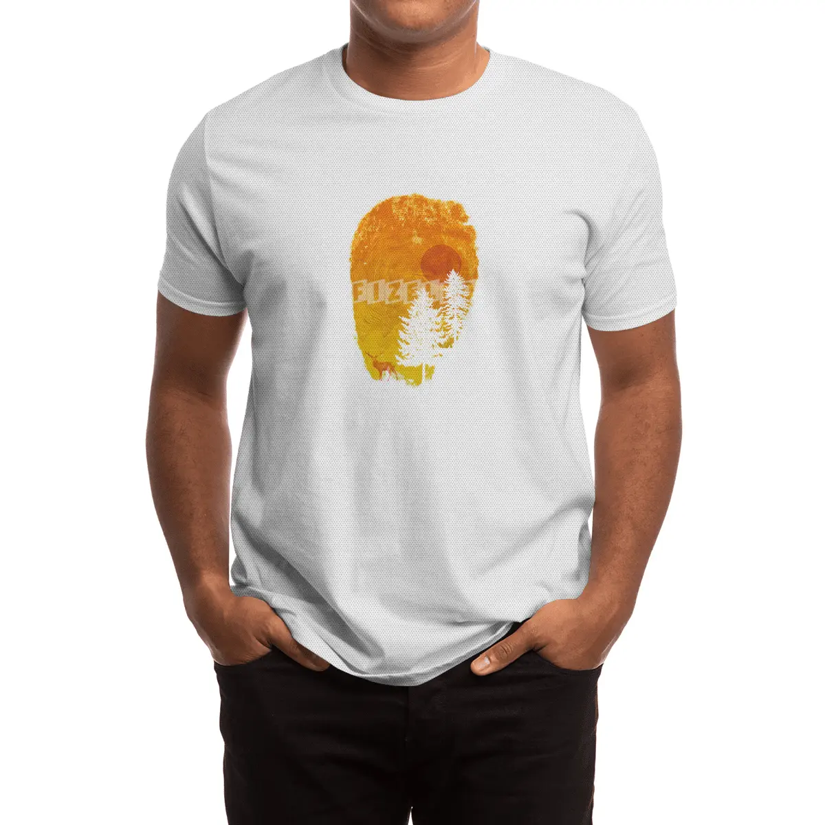 Nature's print Spor T-Shirt