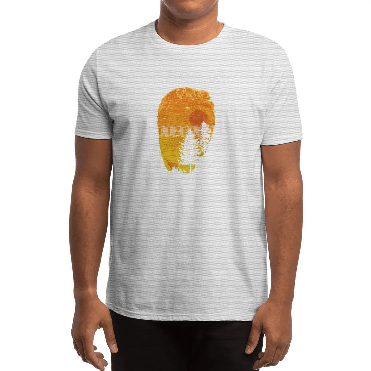 Nature's print Spor T-Shirt