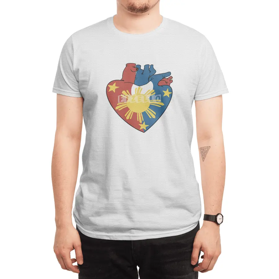 Filipino heart 2 Spor T-Shirt