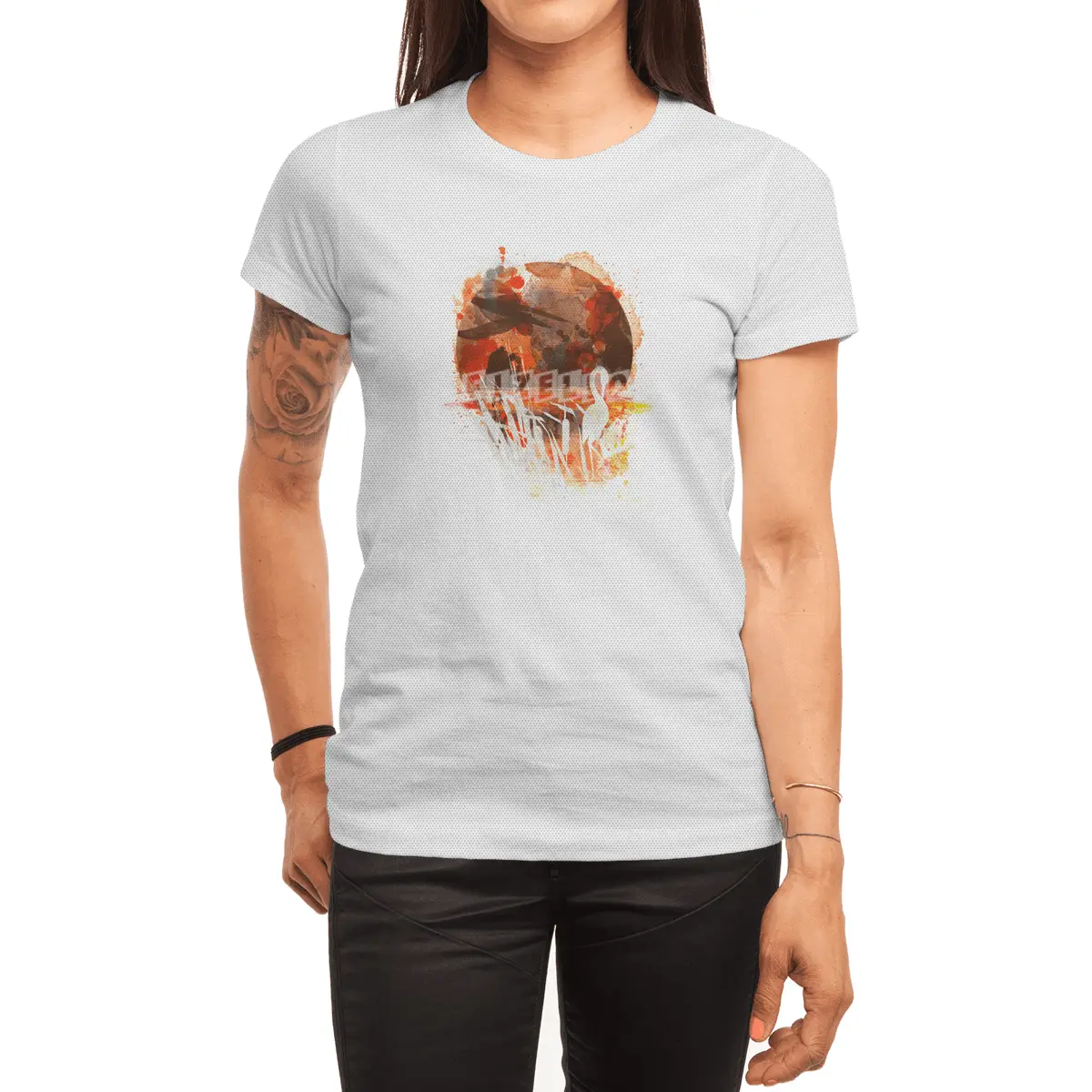 picture from the floatting world Spor T-Shirt
