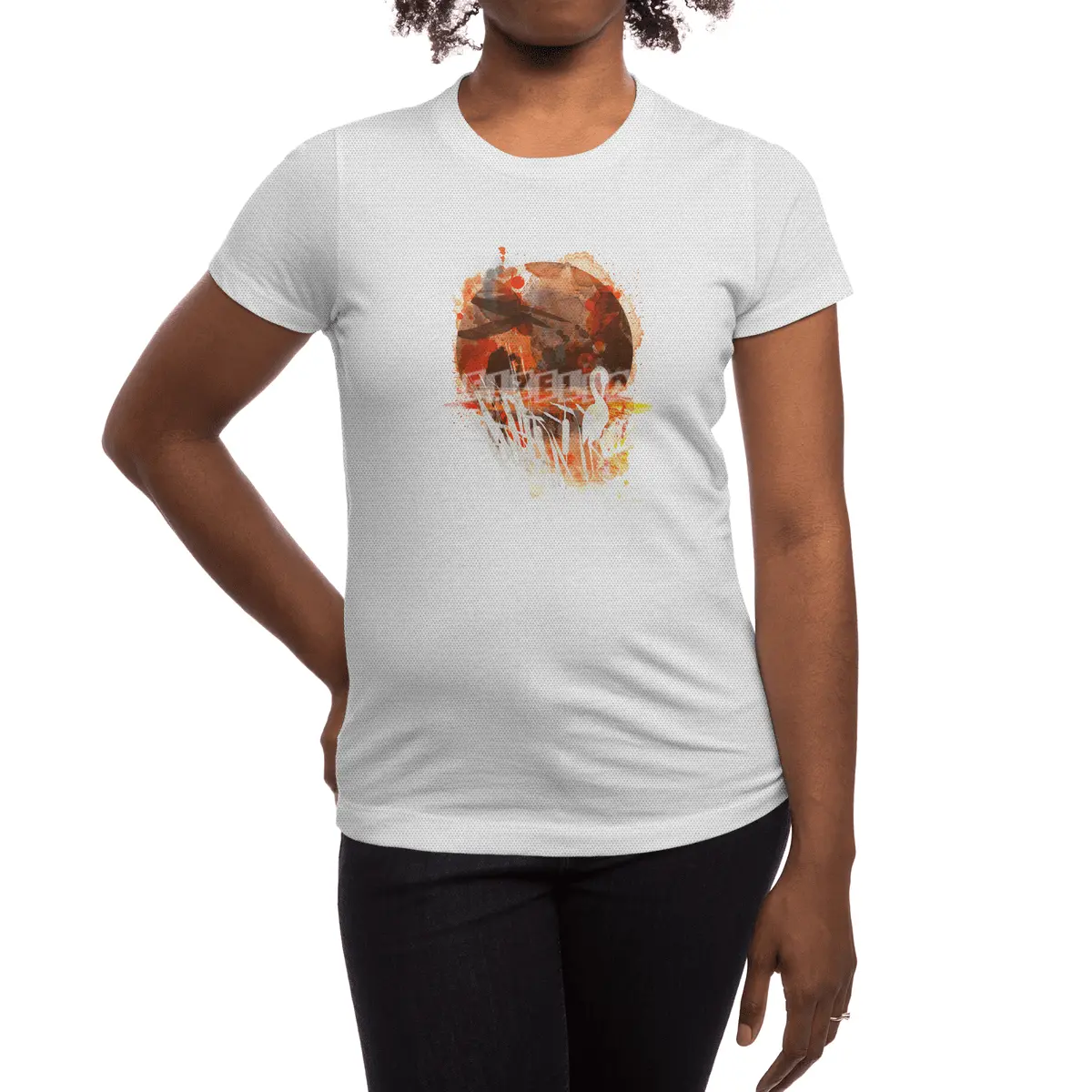 picture from the floatting world Spor T-Shirt