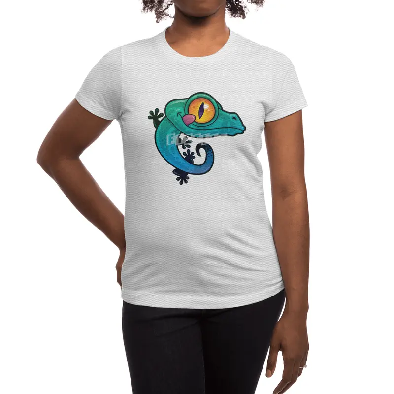 Cute Gecko Lizard Licking His Eye Spor T-Shirt